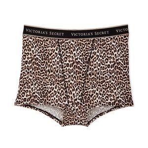 Victoria’s Secret Cotton Logo Cotton High-Waist Boyshort Panty Underwear. NWT